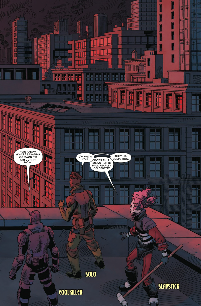 Illustration for article titled Marvel exclusive: Deadpool #14 starts a Civil War within The Mercs For Money